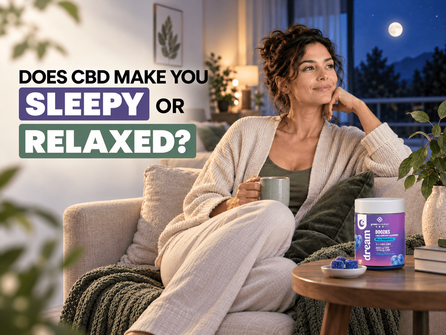 Does CBD Make You Sleepy or Just Relaxed? - Green Revolution CBD