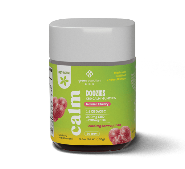 Rainier Cherry CBD Calm Gummies - {1:1 Ratio} - 200mg CBD + 200mg