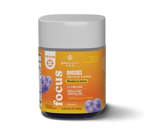 CBD Focus Blueberry Lemonade - Green Revolution CBD