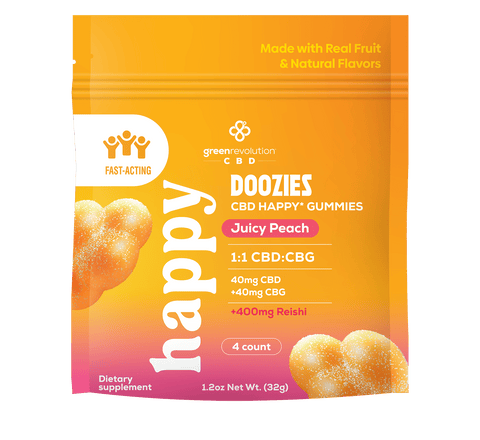 CBD Happy Juicy Peach - Green Revolution CBD