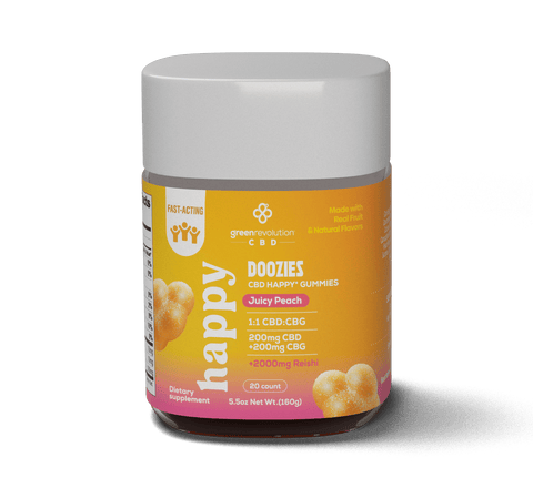 CBD Happy Juicy Peach - Green Revolution CBD