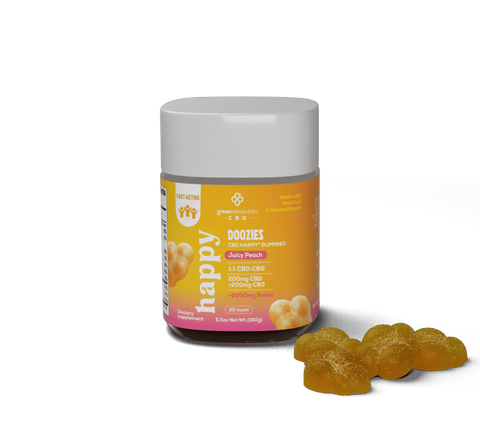 CBD Happy Juicy Peach - Green Revolution CBD