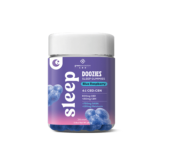 2-1 CBD CBN 100mg CBD 200mg CBD Blue Raspberry Gummies – Green