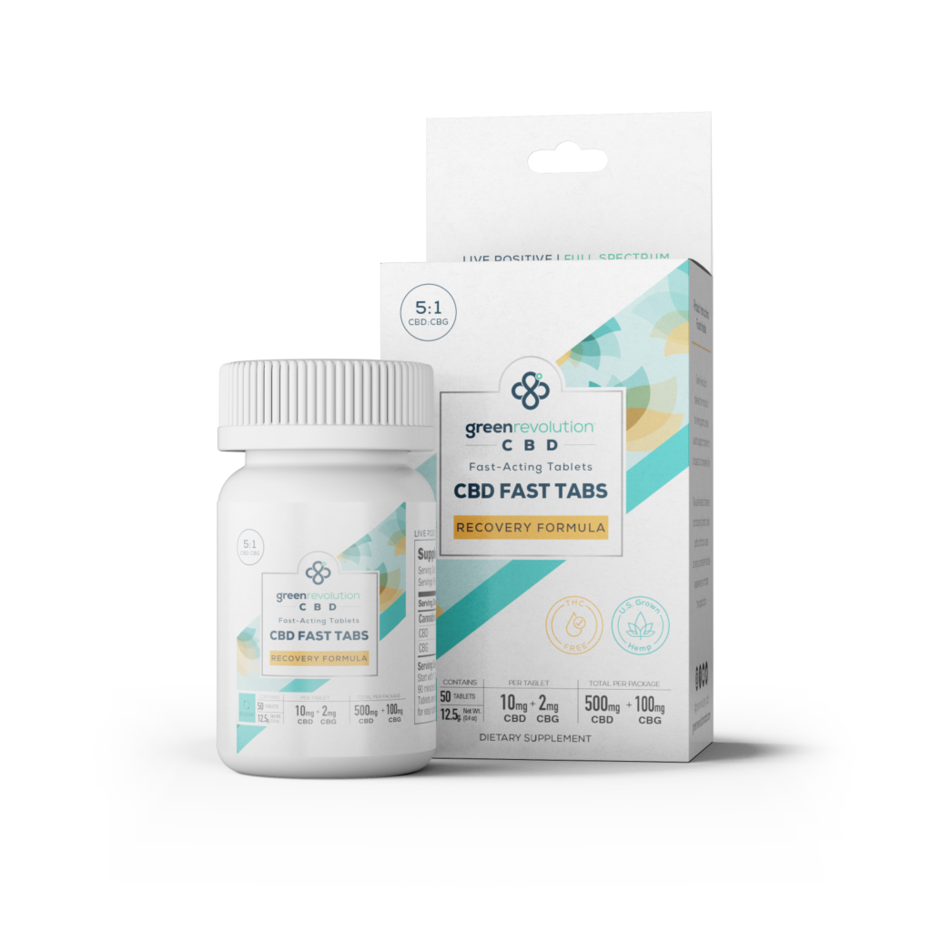 CBD fast-acting tablets