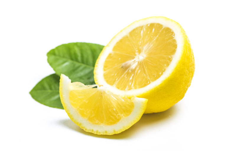 a half of lemon