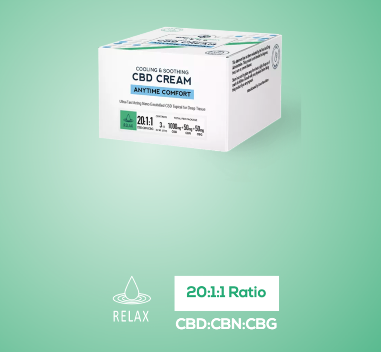 cooling & soothing CBD cream